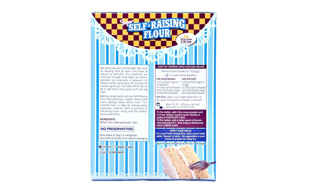 Yellow Crumb Super Self Raising Flour    Pack  330 grams